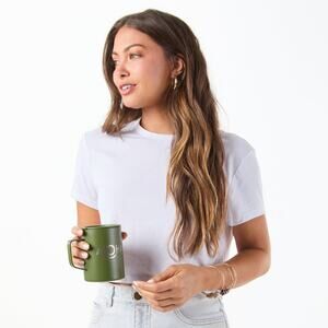 Aloha Collection• MIZU TRAVEL MUG ALOHA Logo Khaki Green